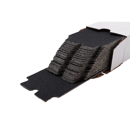 Toolpro 80Grit Long Tab 4316 in x 11516 in Drywall Sanding Sheets 100Pack, 100PK TP04100